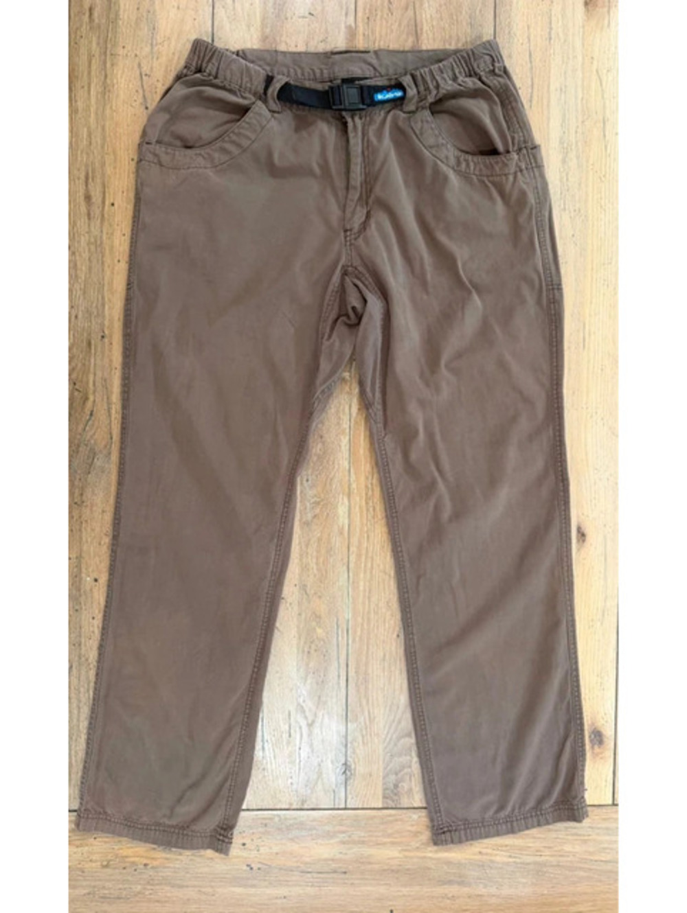 KAVU Chilli Lite Pants size large men’s belted elastic outdoor